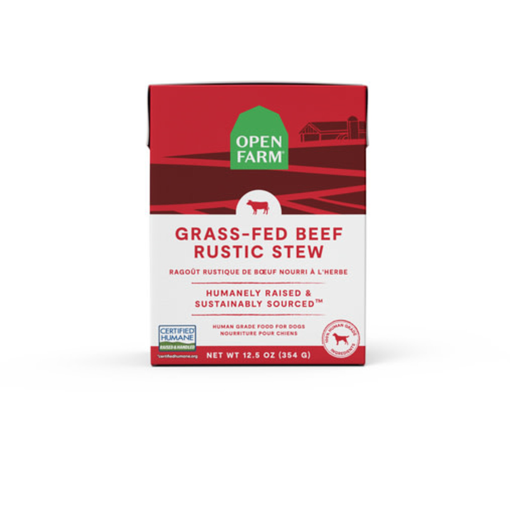 Open Farm Open Farm Grass-Fed Beef Rustic Stew Canned DOG Food 12.5oz