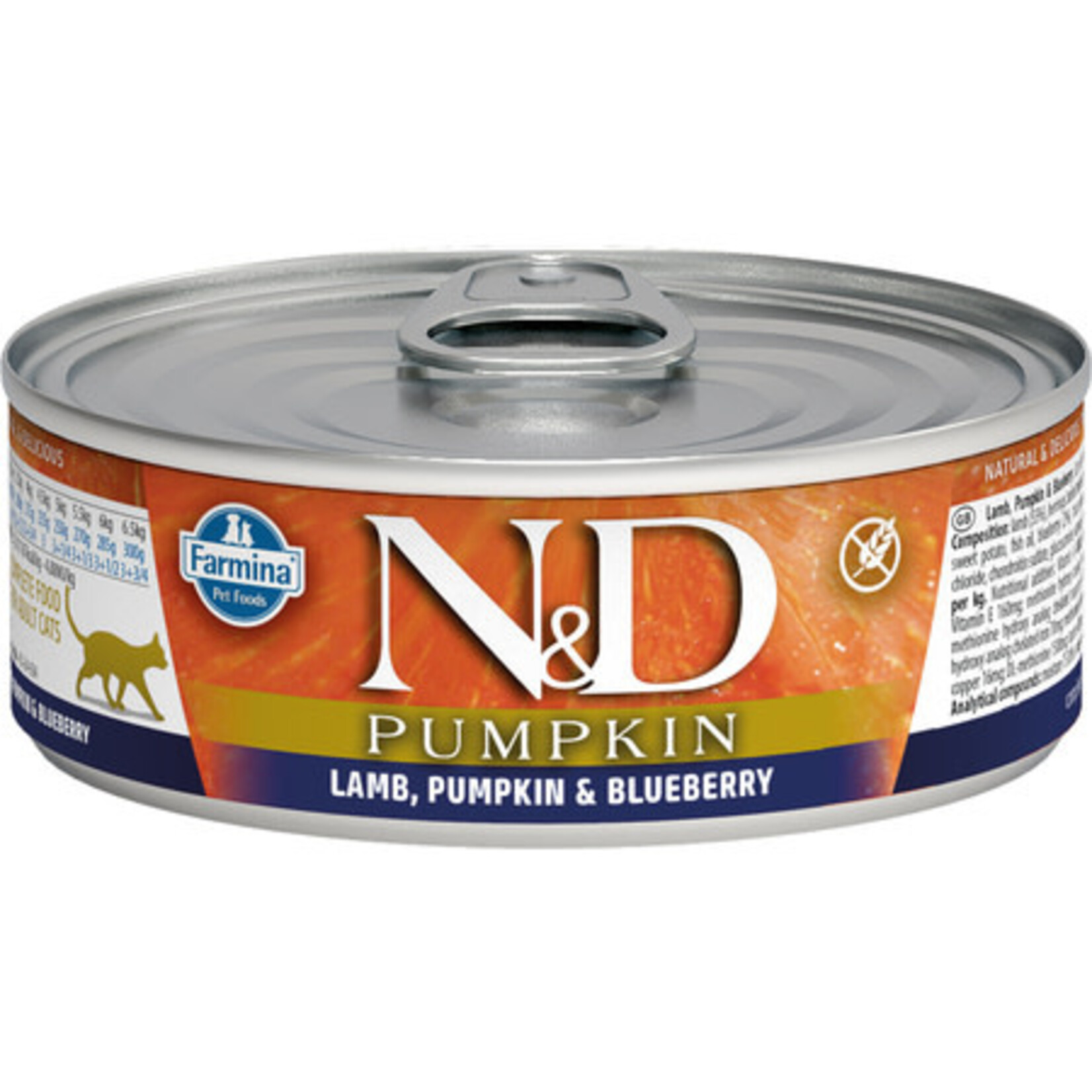 Farmina Farmina Pumpkin Lamb, Blueberry Canned Cat Food 2.8oz