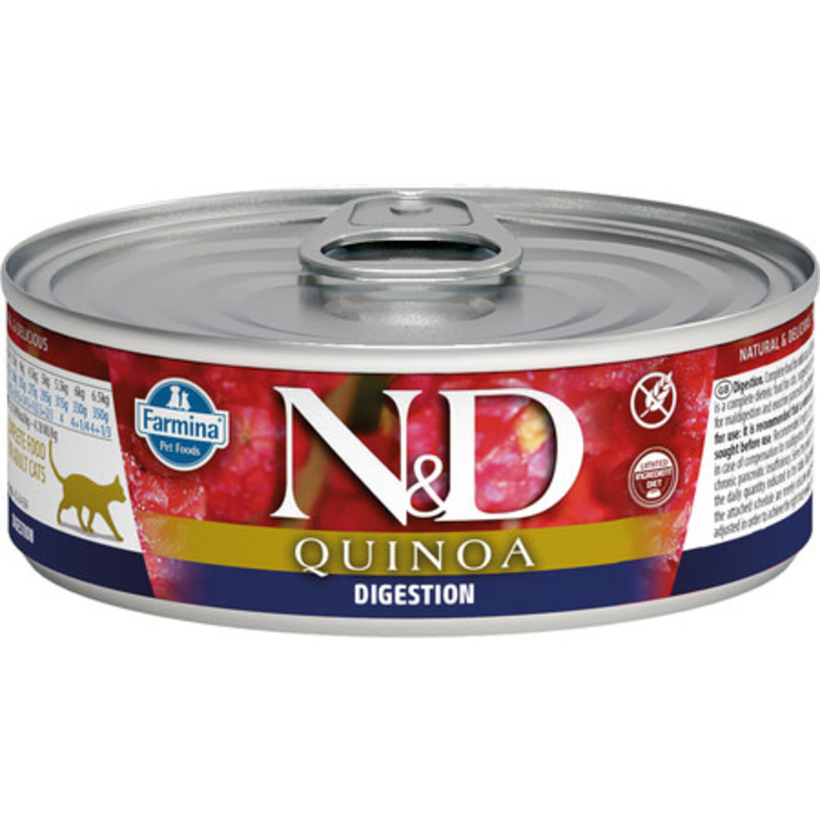 Farmina Farmina N&D Quinoa Digestion Lamb Recipe Wet Cat Food 2.8 oz