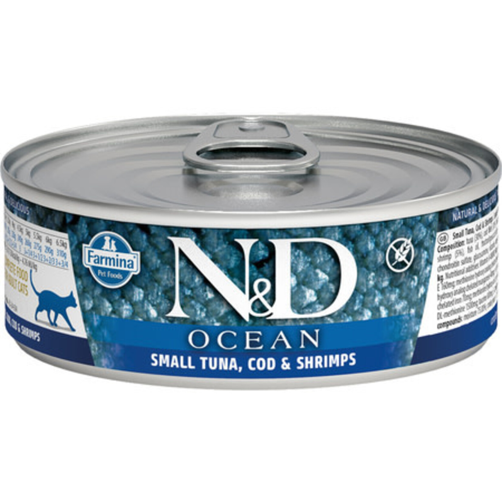 Farmina Farmina N&D Ocean Tuna, Cod & Shrimp Wet Cat Food 2.8 oz