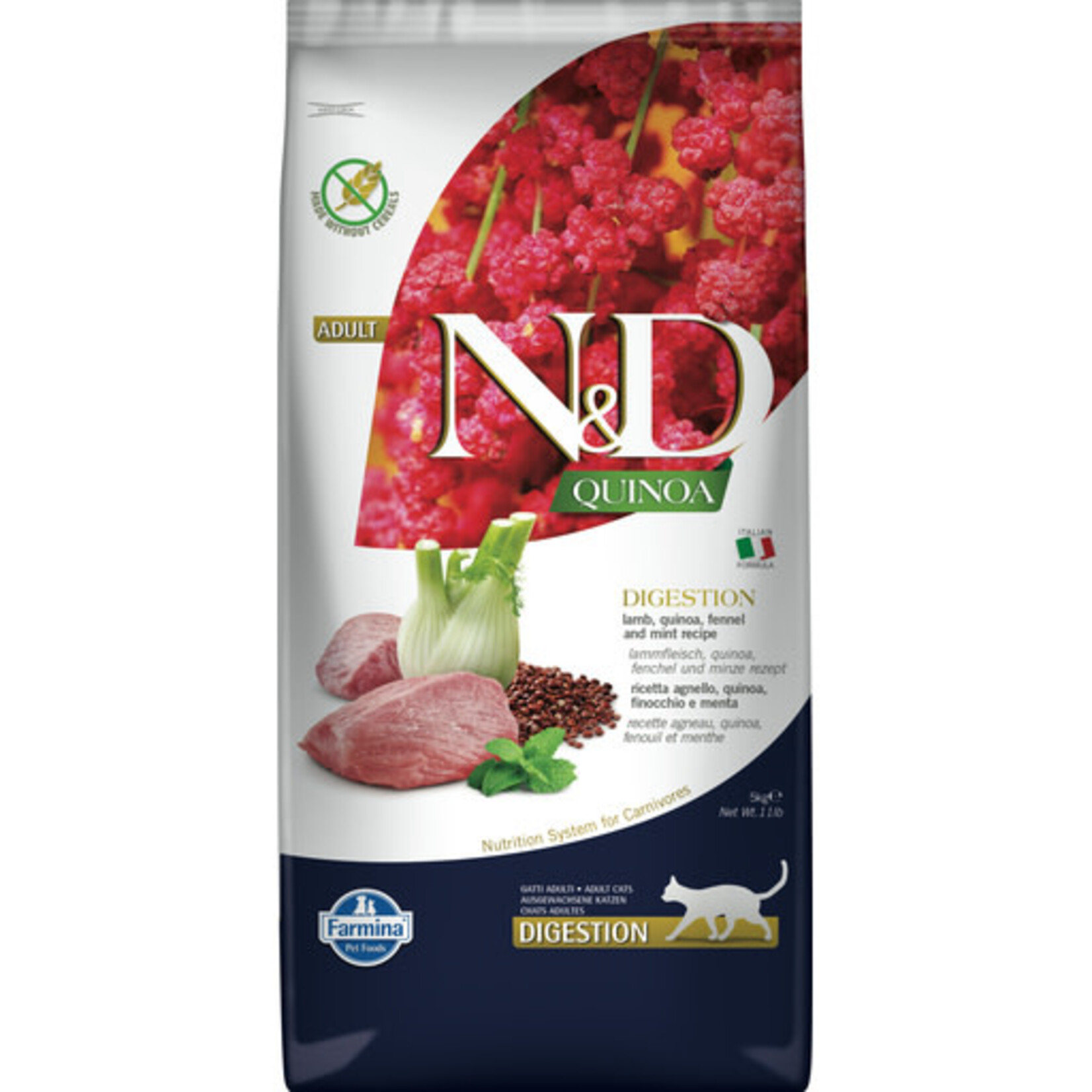 Farmina Farmina Quinoa Digestion Lamb Cat Food 3.3lb