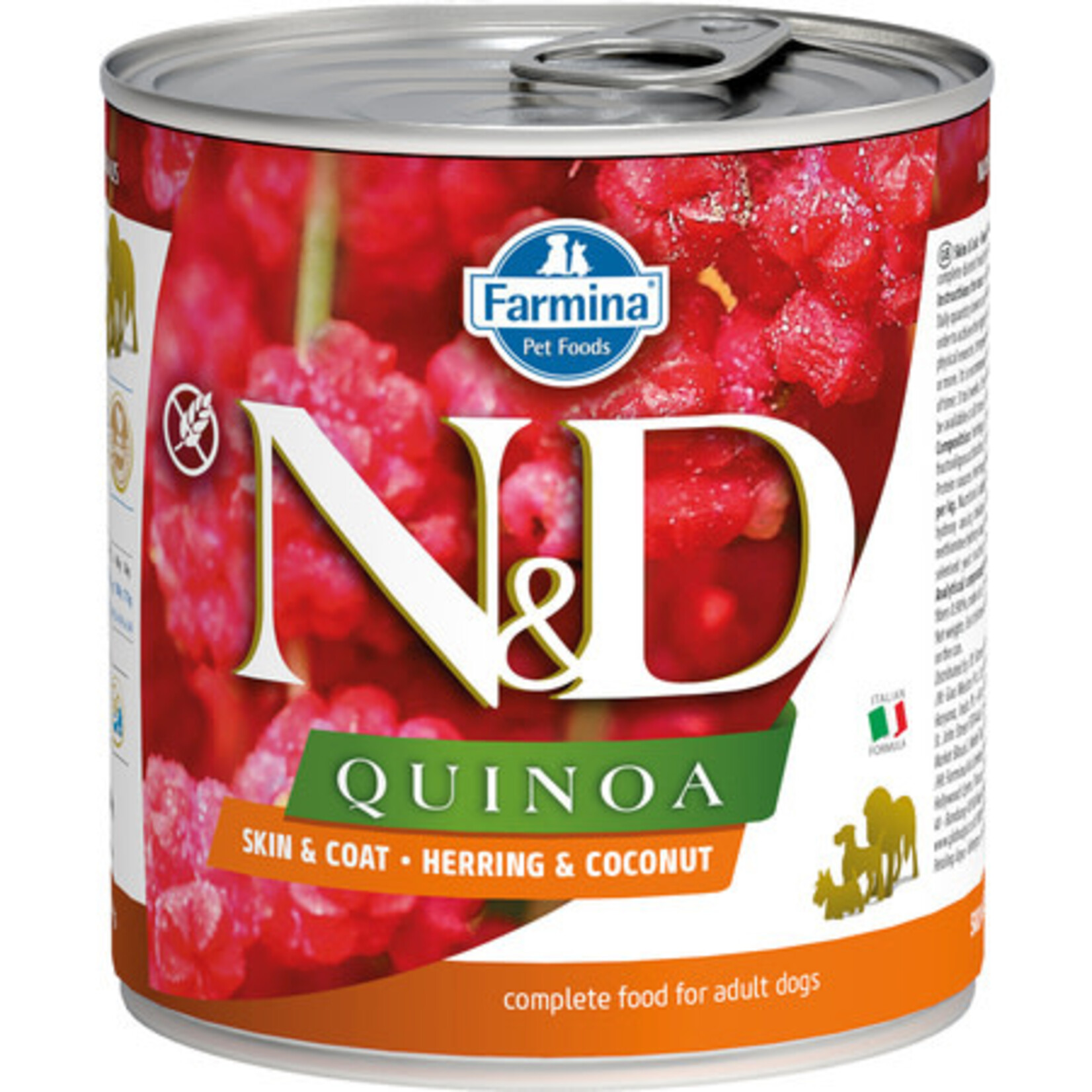 Farmina Farmina N&D Quinoa Skin & Coat Herring & Coconut Wet Dog Food 10 oz