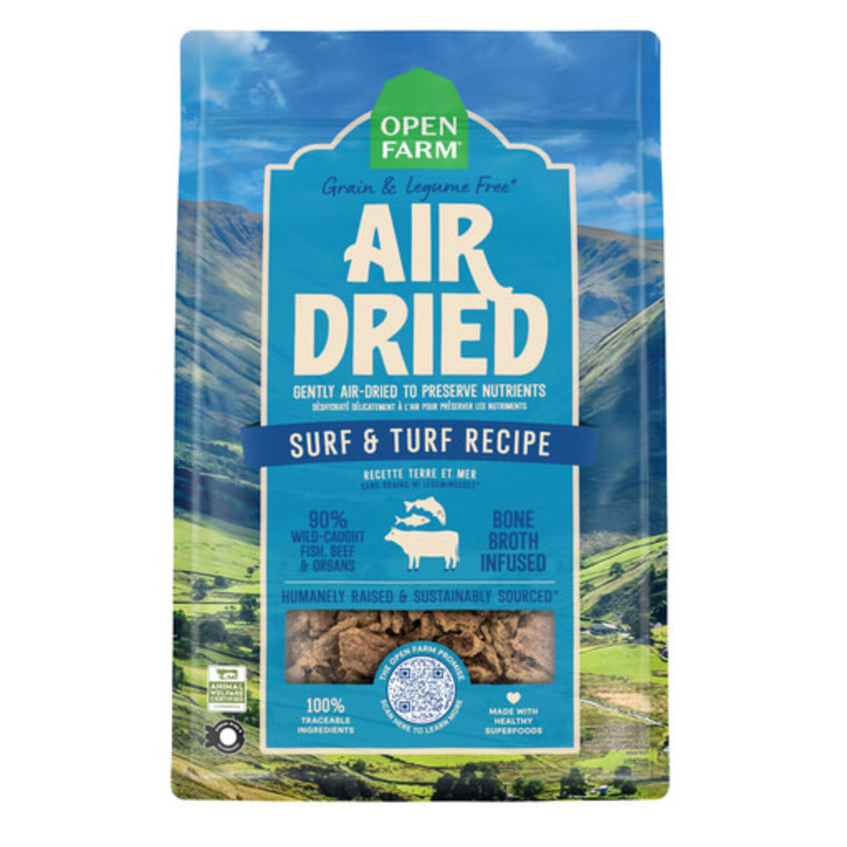 Open Farm Open Farm Air Dried Surf & Turf Dog Food 2#