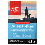 Orijen ORIJEN Six Fish Grain-Free Poultry Free High-Protein Dry Dog Food 4.5#