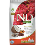Farmina Farmina N&D Quinoa Skin & Coat Herring, Coconut & Turmeric Mini Dry Dog Food 5.5#