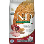 Farmina Farmina N&D Ancestral Grains Chicken & Pomegranate Senior Medium & Maxi Dry Dog Food 26.4#