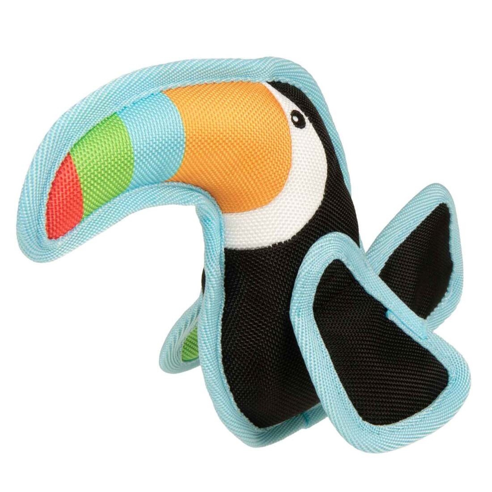 Petwise Dog goDog! Flap 'N Fun Tico Toucan Small Dog Toy