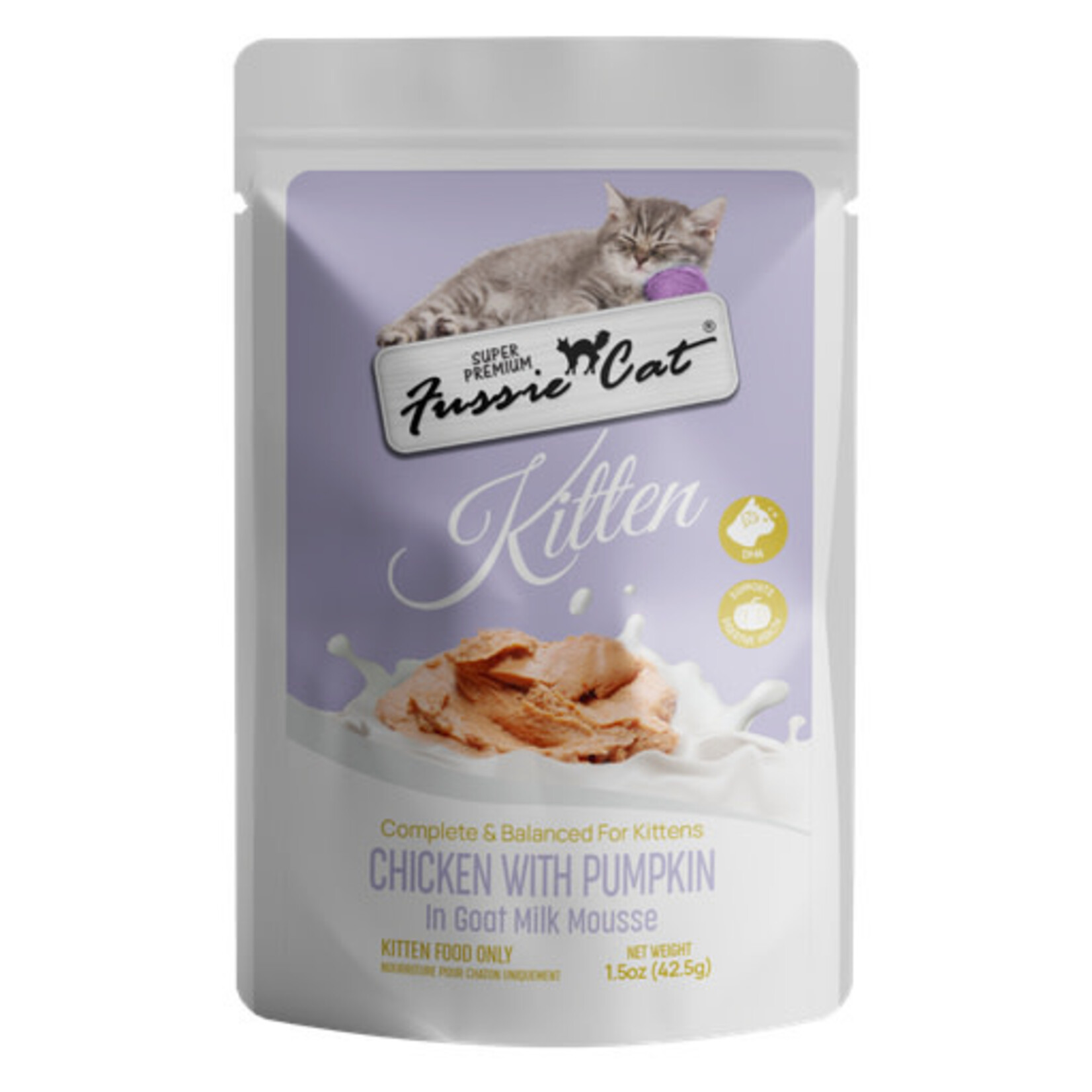 Fussie Cat Fussie Cat Kitten Chicken with Pumpkin & Goat Milk Mousse 1.5 oz