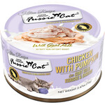 Fussie Cat Fussie Cat Kitten Mousse Chicken with Pumpkin in Goat Milk Wet Cat Food & Shreds 2.47 oz