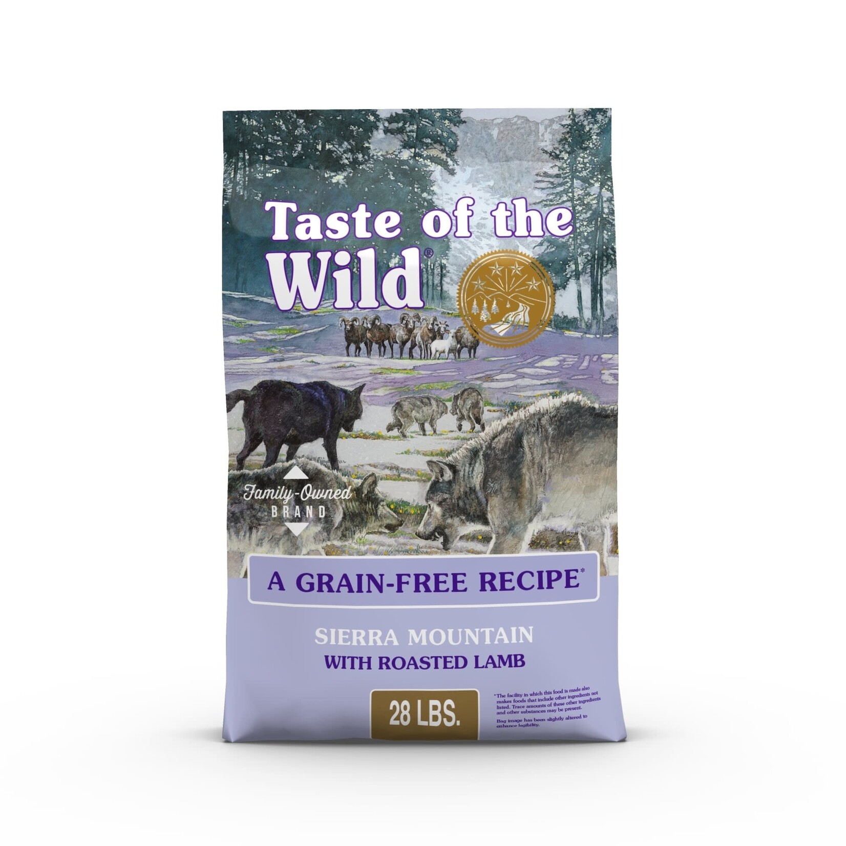 Taste of the Wild Taste of the Wild Sierra Mountain Lamb Grain-Free Dry Dog Food 28#