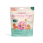 Woof Pet Woof Pupsicle Birthday Pops Refills Peanut Butter Lickable Dog Treats, Large