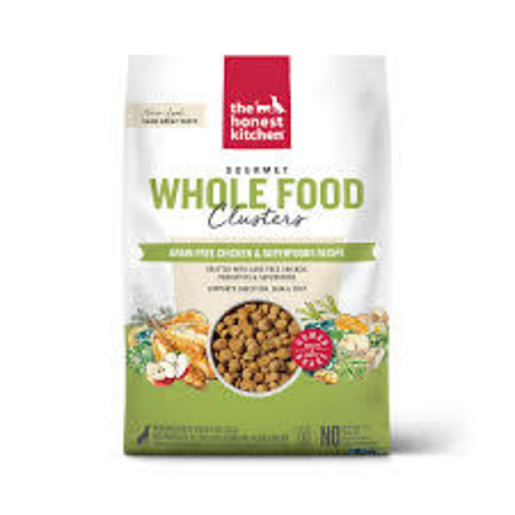 The Honest Kitchen The Honest Kitchen Grain-Free Chicken Whole Food Clusters Dry Dog Food 5#