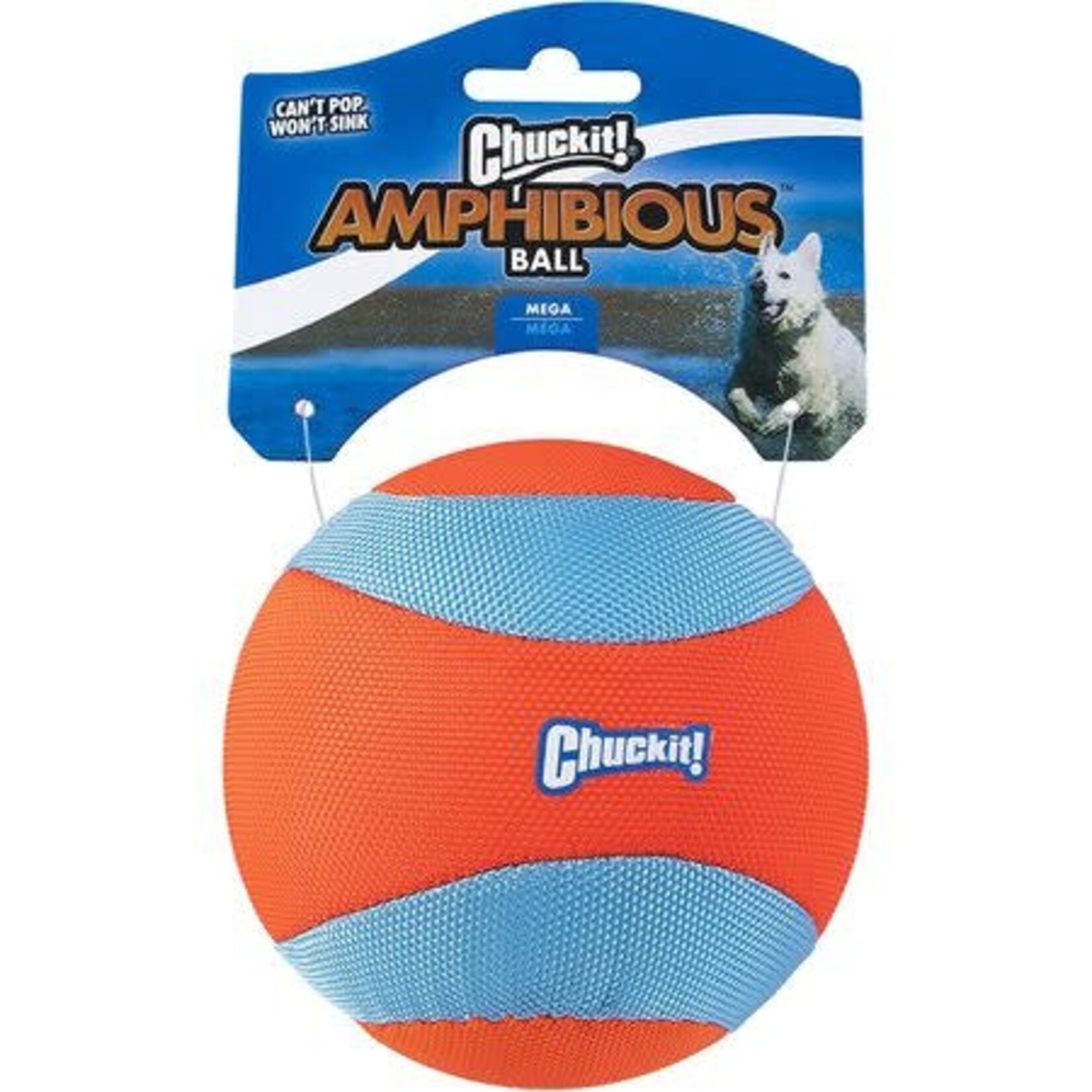 Chuck It Chuckit! Amphibious Mega Ball Dog Toy
