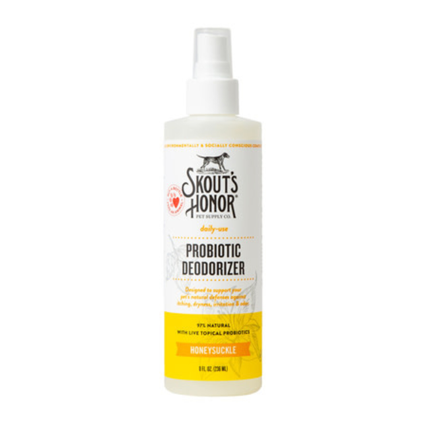 Skouts Honor Skout's Honor Probiotic Deodorizer Honeysuckle 8oz