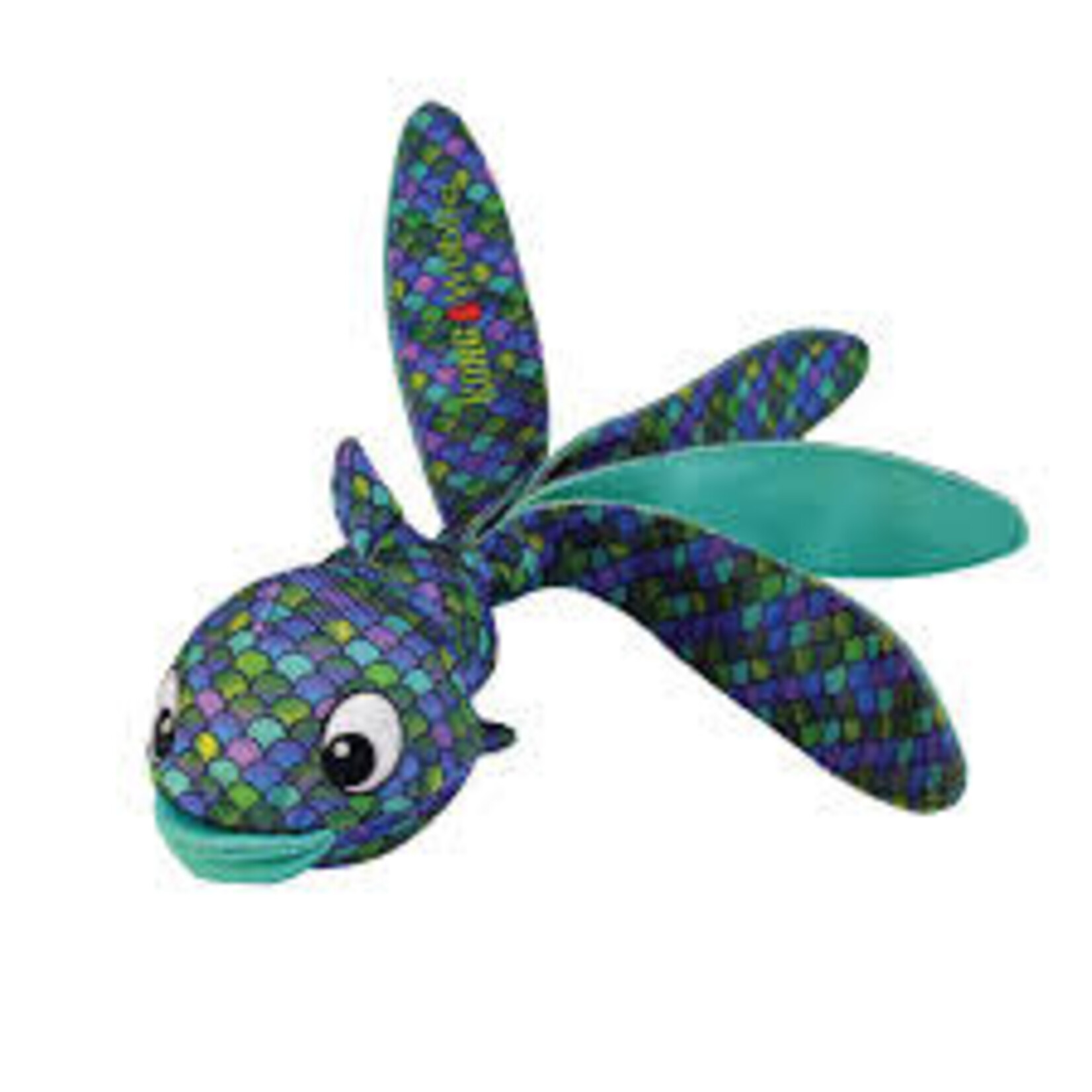 Kong Kong Wubba Finz Blue Large Dog Toy