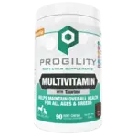 Nootie Nootie Progility Multvitamin with Taurine Soft Chew Supplement for Dogs 90 Count