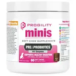 Nootie Nootie Progility Minis Pre & Probiotics Gut & Digestive Support for Dogs 60 Count