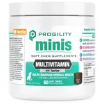 Nootie Nootie Progility Minis Multvitamin with Taurine Soft Chew Supplement for Dogs 60 Count