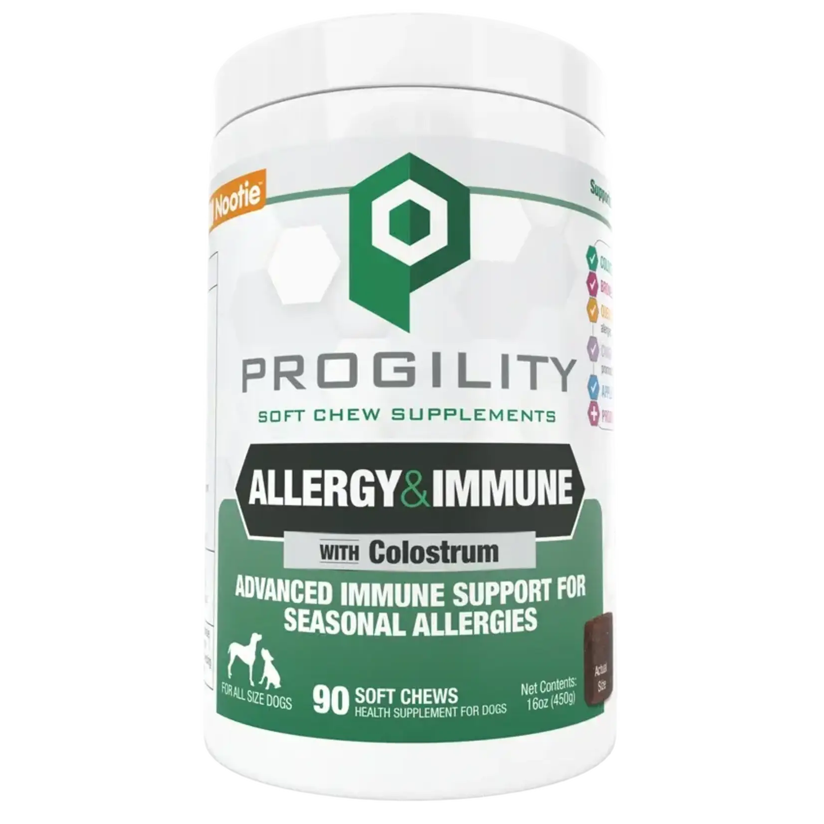 Nootie Nootie Progility Allergy & Immune Soft Chew Supplement for Dogs 90 Count