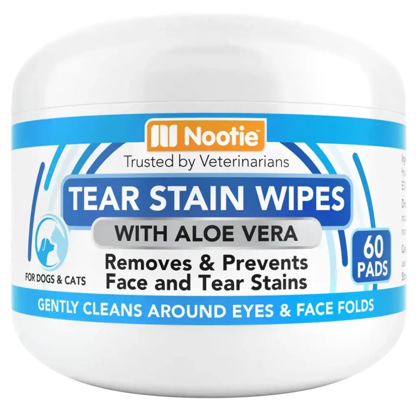 Nootie Nootie Tear Stain Wipes 60ct