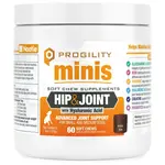Nootie Nootie Progility Minis Advanced Hip & Joint Soft Chew Supplements for Dogs 60 Count
