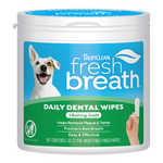 Tropiclean TropiClean Plaque & Tartar Removing Fresh Breath Finger Dog & Cat Dental Wipes 50 count