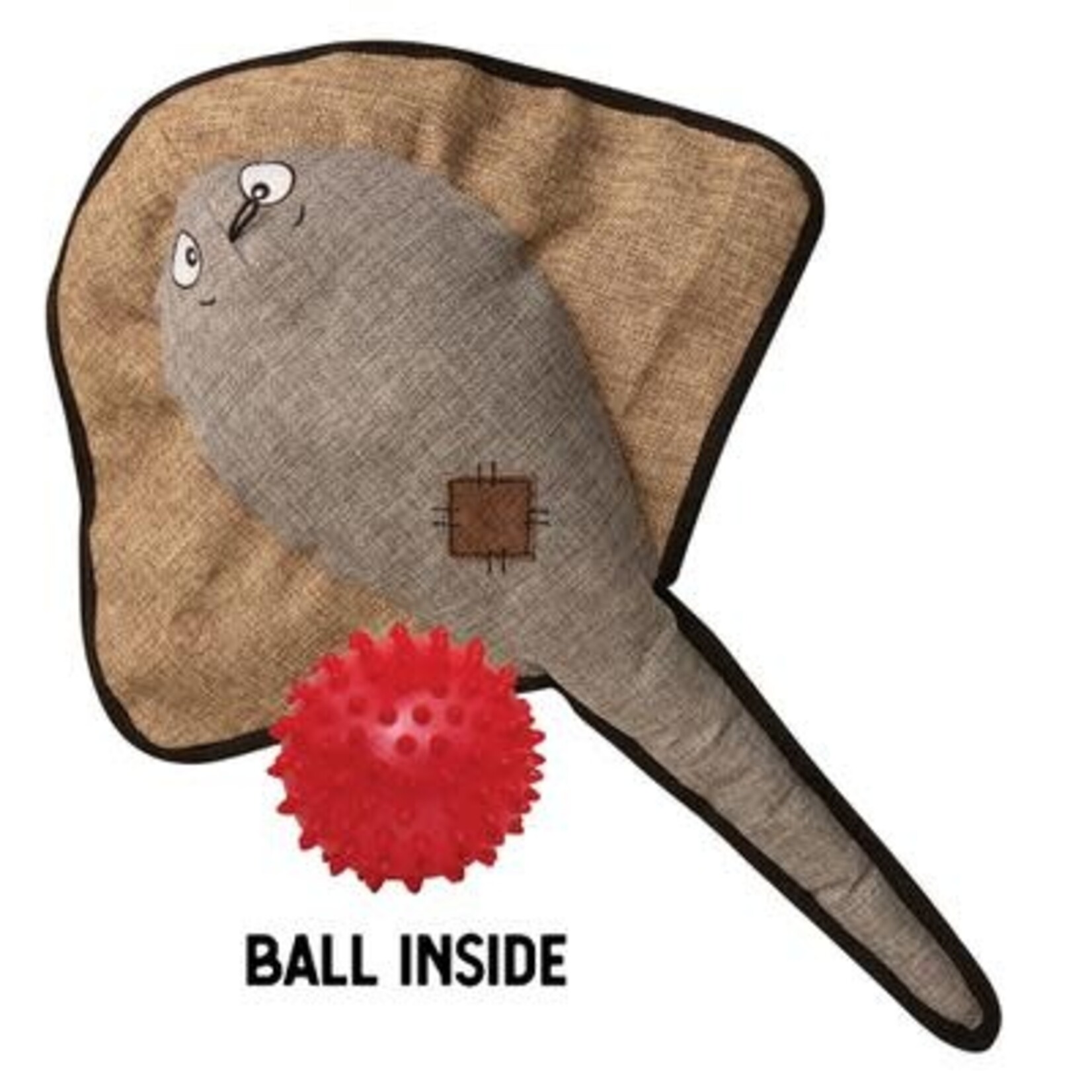 SnugArooz SnugArooz Sally the Stingray Medium+ Dog Toy