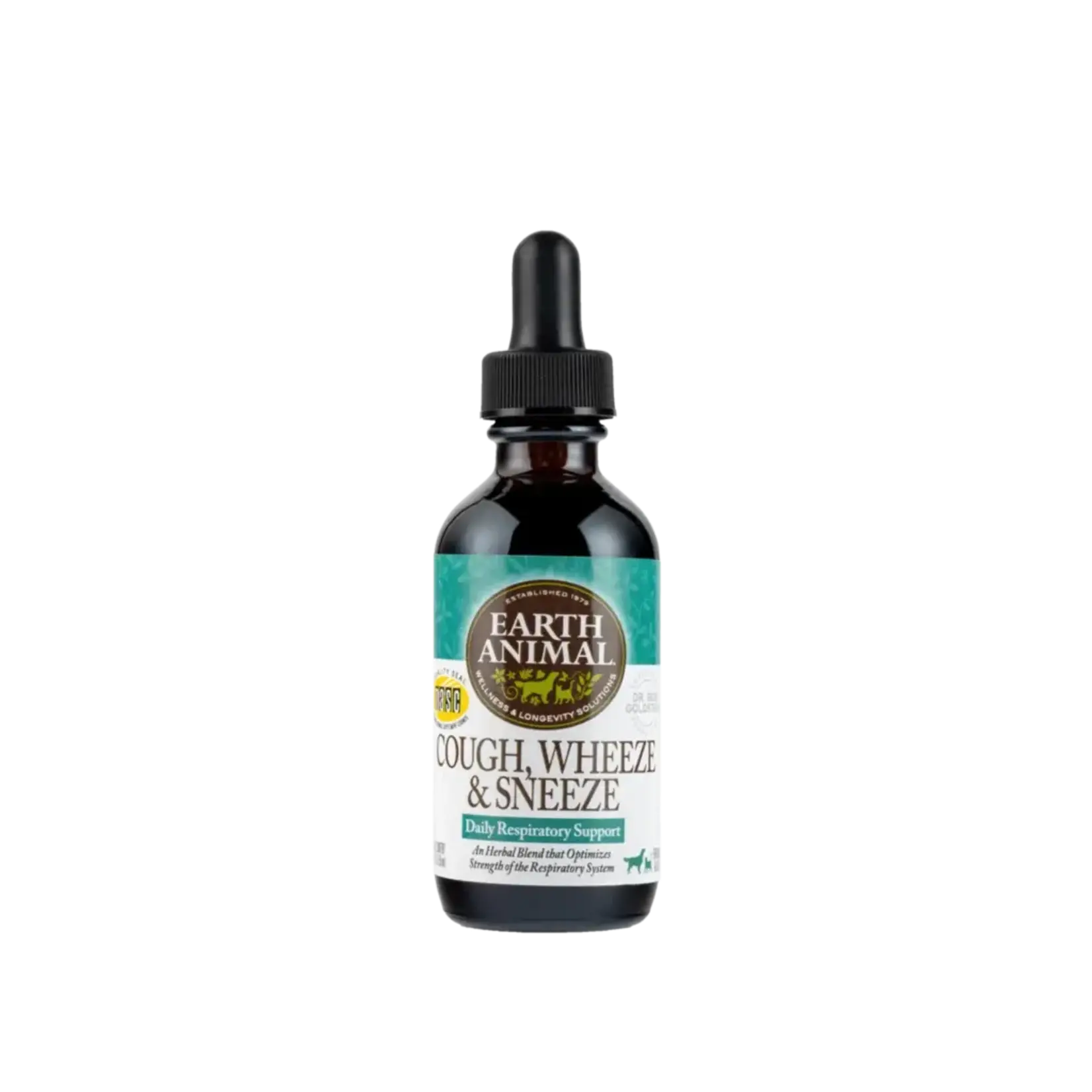 Earth Animal Earth Animal Natural Remedies Cough, Wheeze, and Sneeze 2 oz
