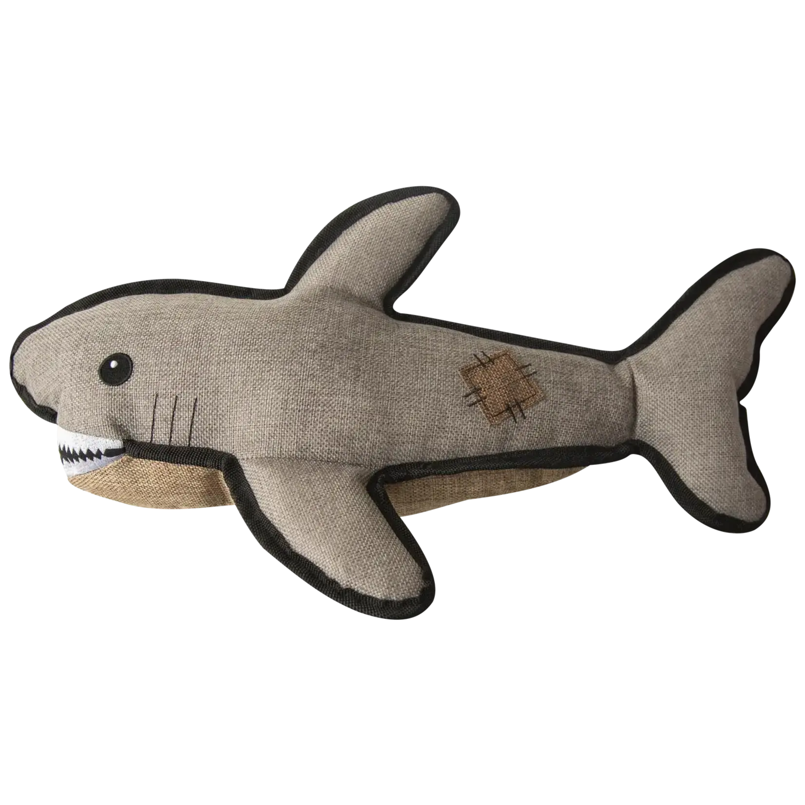 SnugArooz SnugArooz Saul the Shark with Ball Medium+ Dog Toy