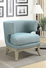 Coaster Blue Accent Chair