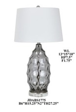 Crestview Glass Table Lamp