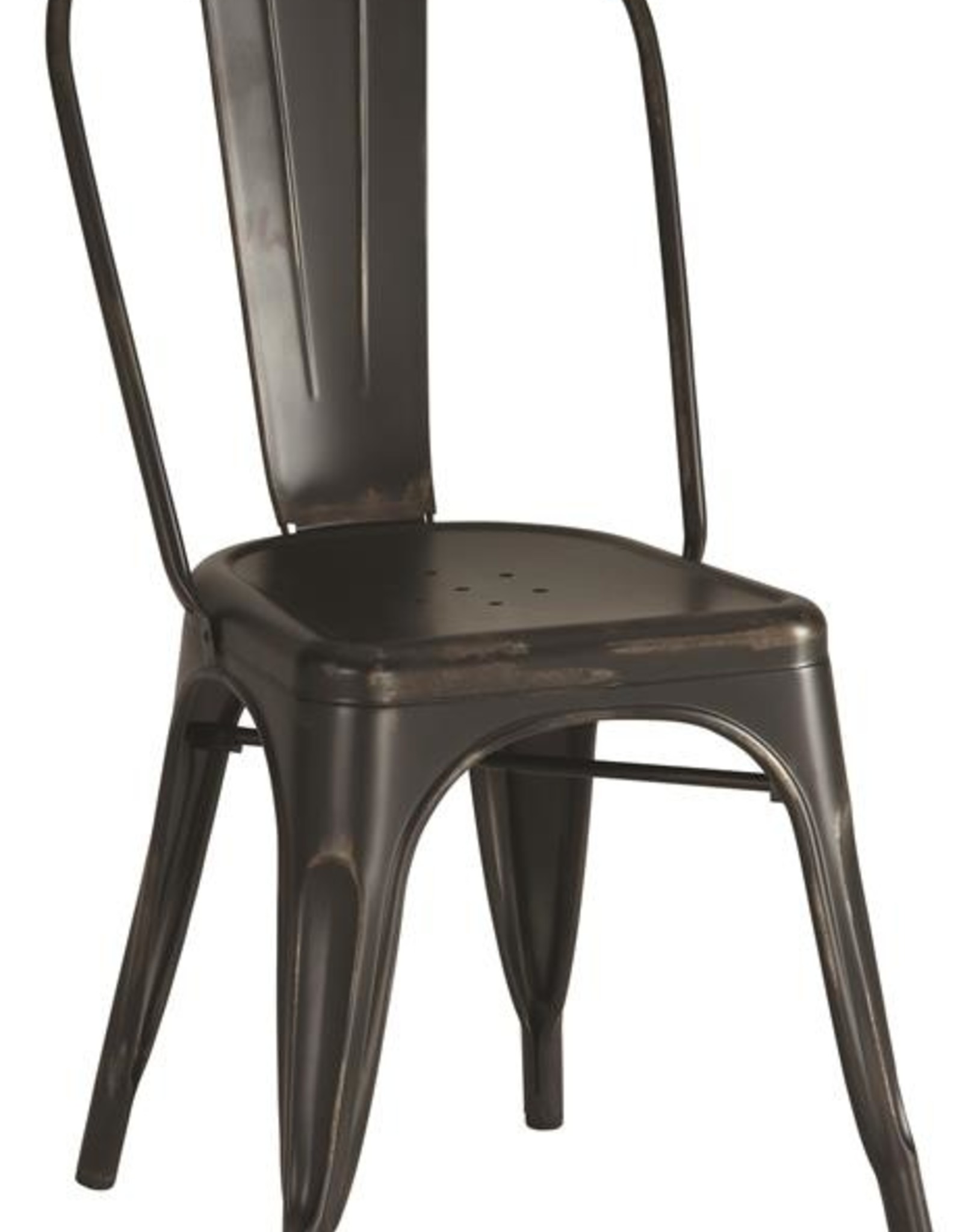 Coaster Black Metal Dining Chair