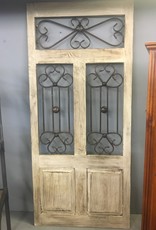 Mexican Decor Wood Door: Open