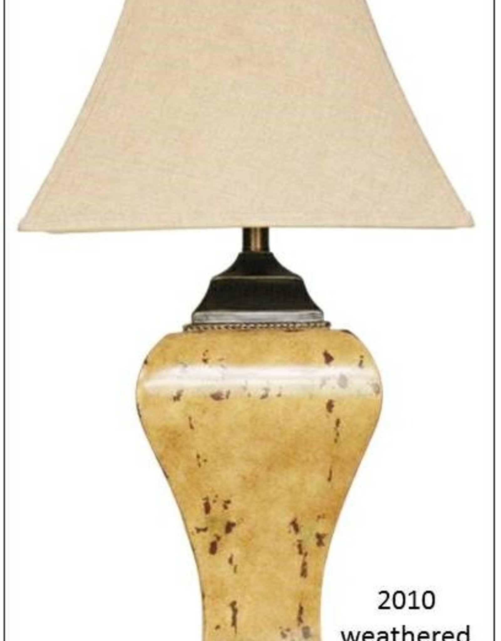 H&H 2010 Weathered Finish Lamp