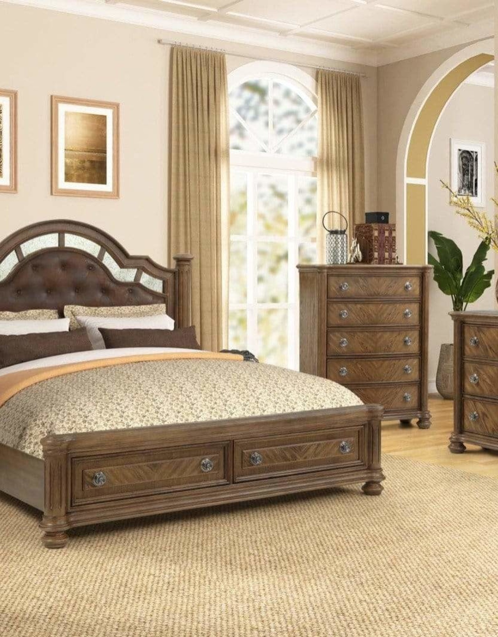 MYCO Karla Queen Storage Bed