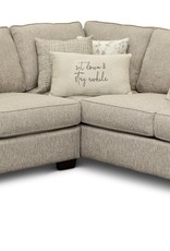 Corinthian Celadon 2pc Sectional