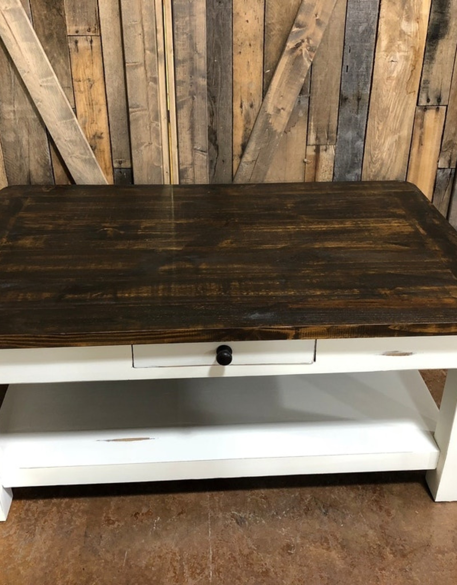 Texas Rustic MO-CEN 1 Coffee Table Antique White