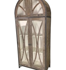 Vintage Furniture LLC Ellie Vitrine w/Glass