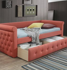 MYCO Waylon Pink Padded Daybed