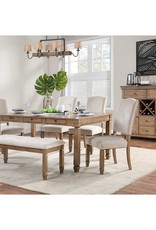Standard Hamphshire Table with Bench and 4 Side Chair