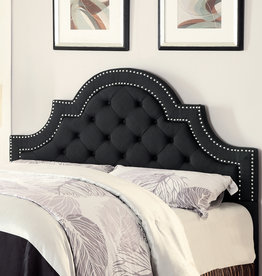 Coaster Charcoal Q/F Padded Headboard