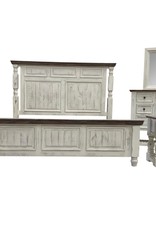 Vintage Furniture LLC Martha King Bed, D, M, C & NS (Vintage)