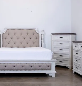 Vintage Furniture LLC Charleston King Nero White B,D,M,C,NS