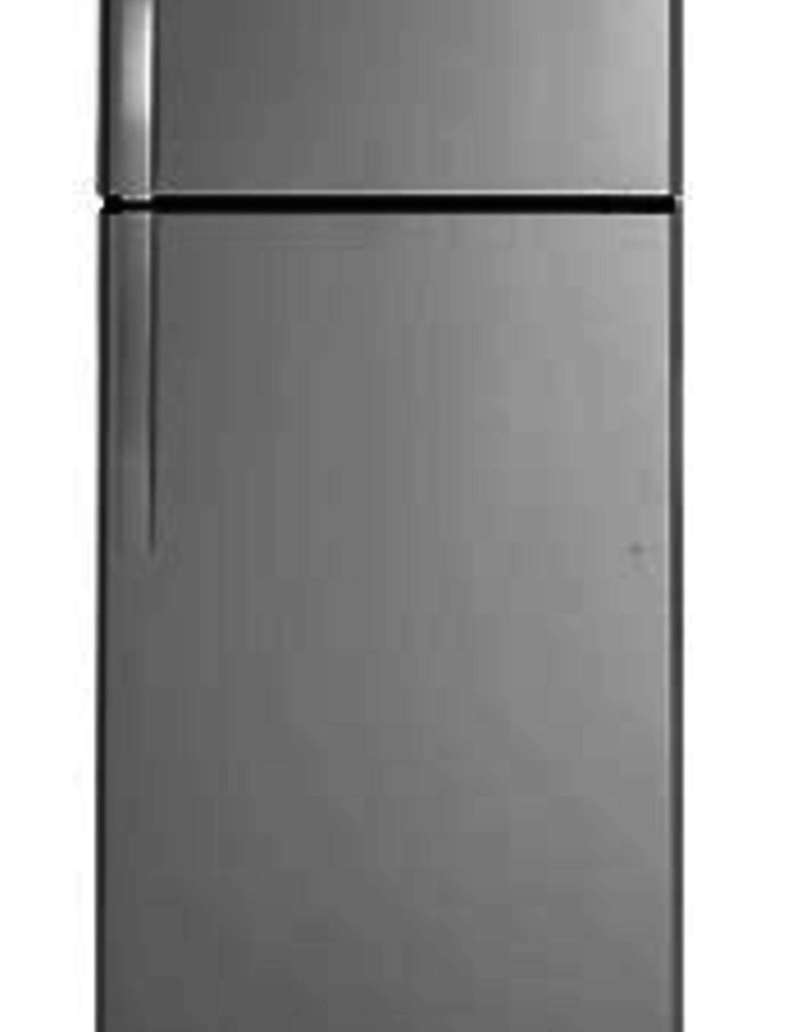 Woodson & Bozeman GE 18 CUFT Refrigerator : Stainless Steel