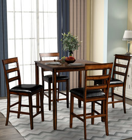 Alex Brown 5PC Dinette Set Counter Height