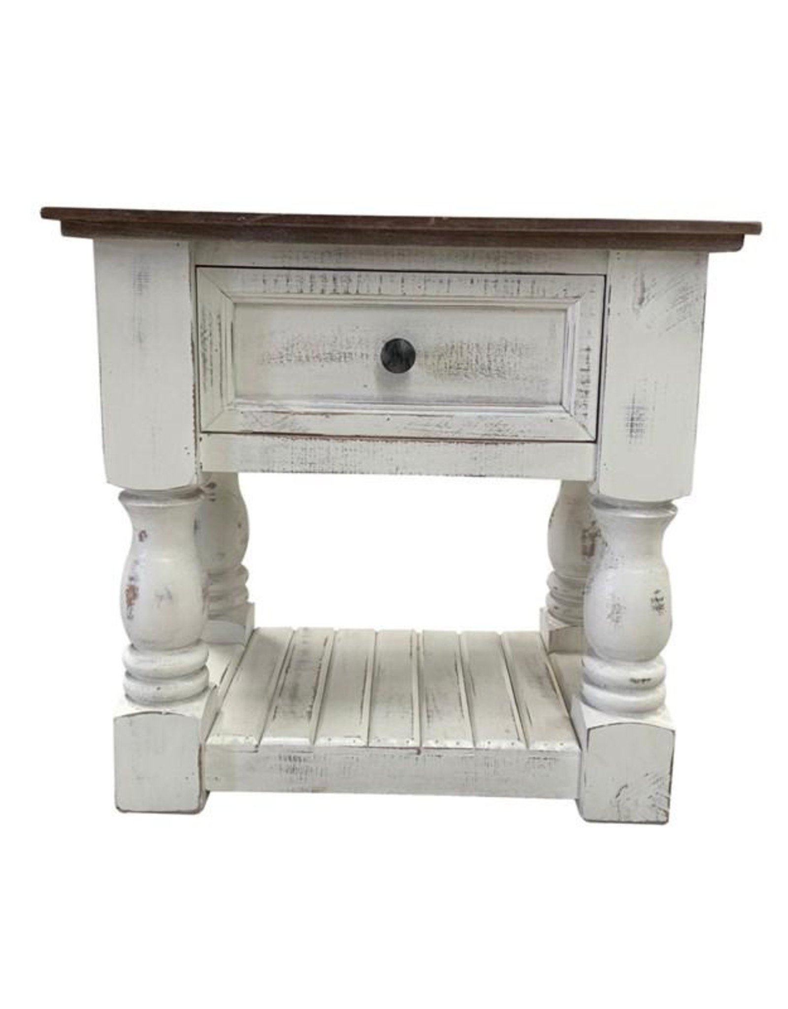 Split Nickel Martha Nightstand