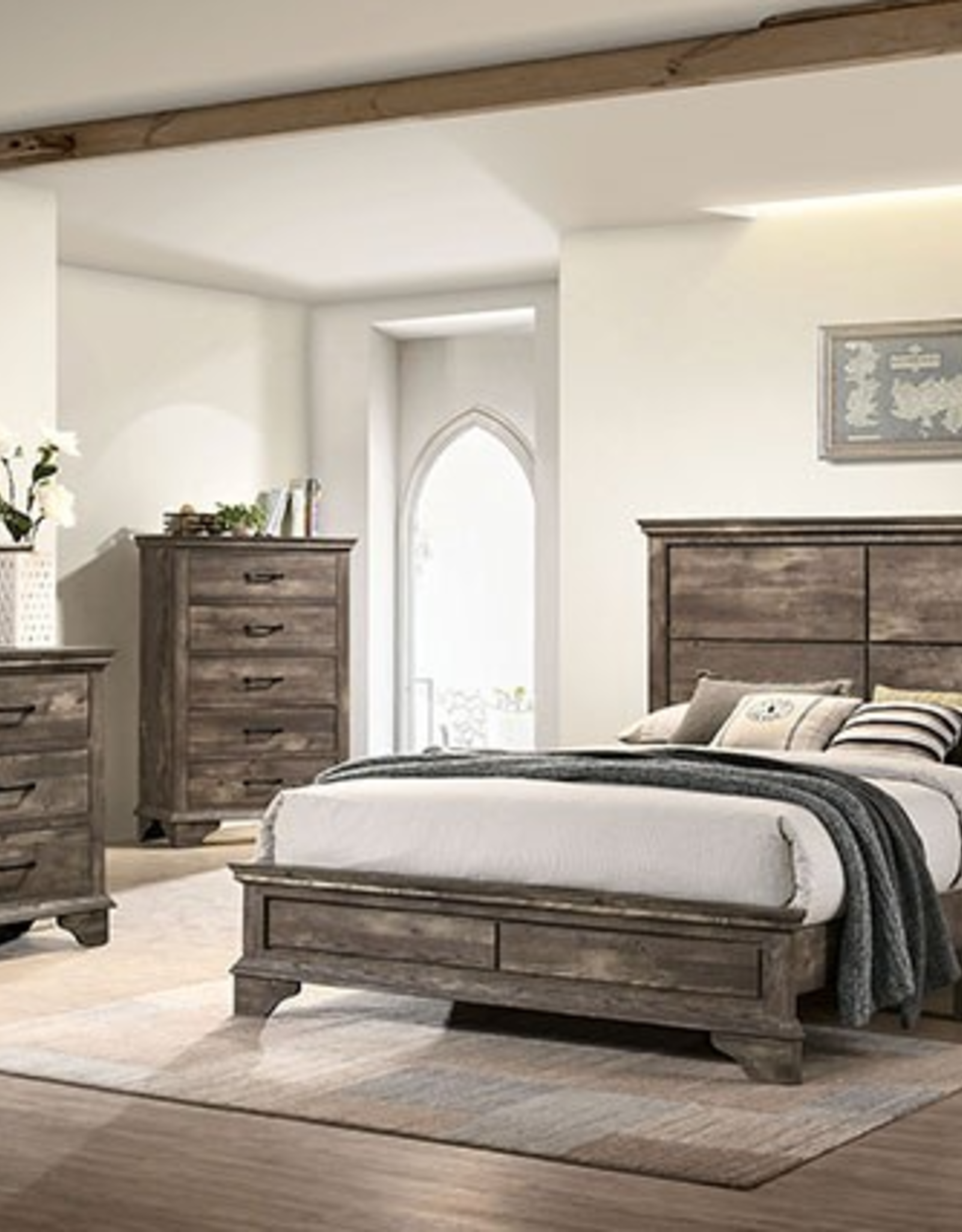 FOA Fortworth Queen Bed