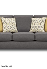 CLS Maxwell Gray Dijon Sofa