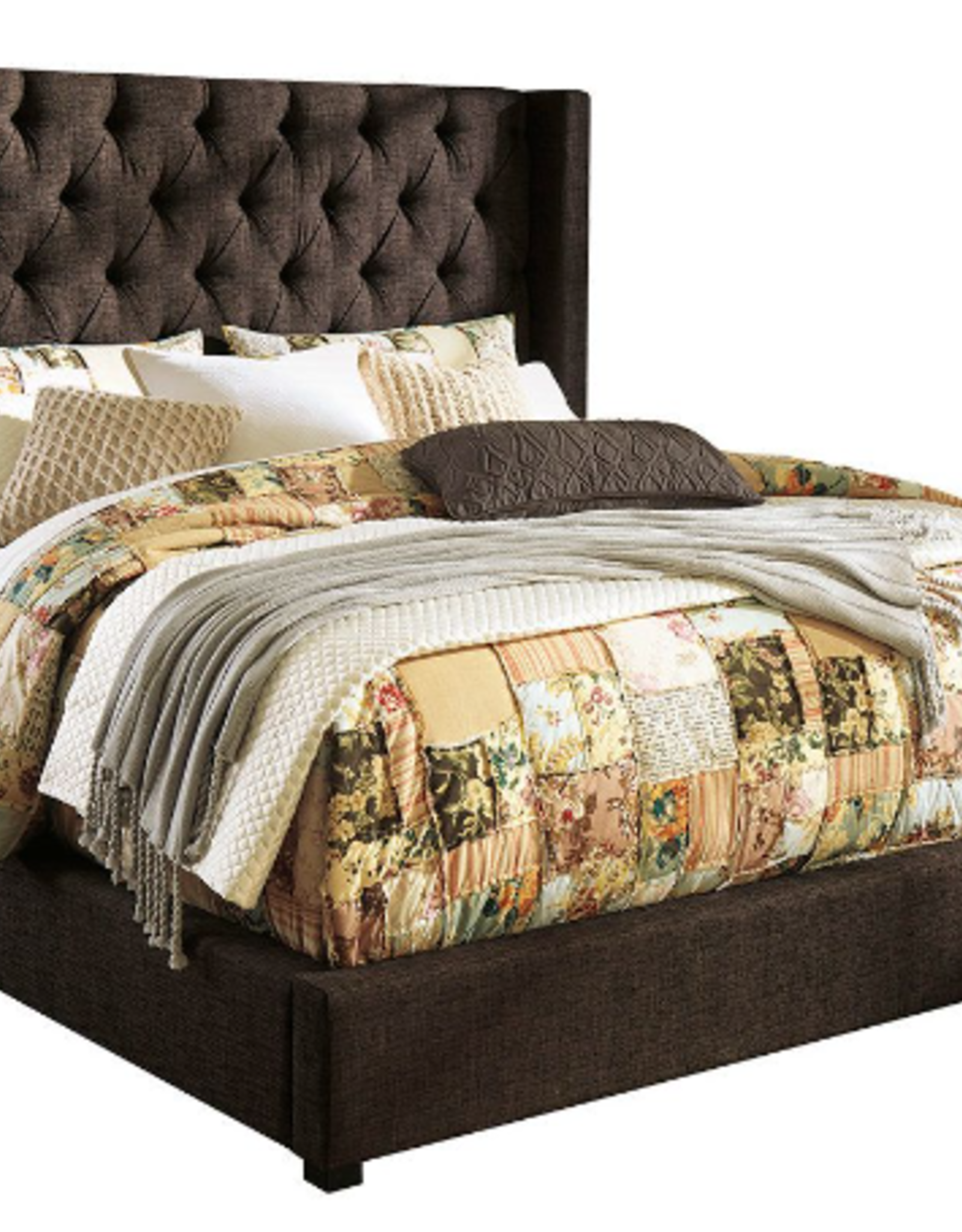 CLS Tivoli Sand King Upholstered Bed