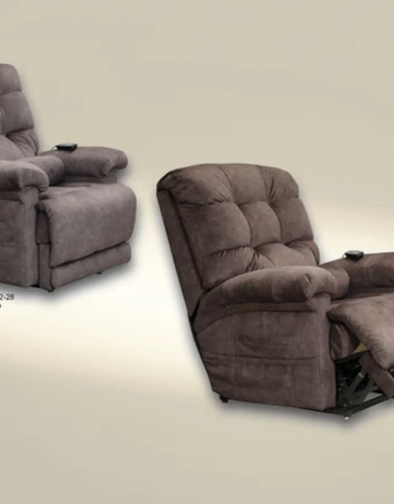 Longevity Recliner w/Zero Gravity Trendelenburg Graphite R&B Furniture